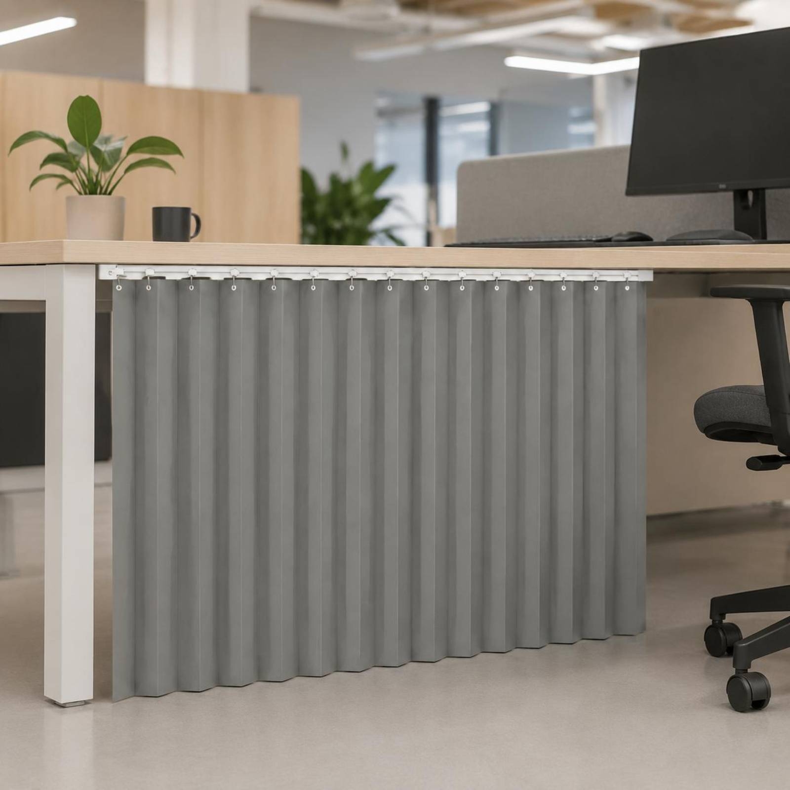 ม่านกั้นความเป็นส่วนตัวสำหรับโ - Office Furniture And Desks บทวิจารณ์และราคา