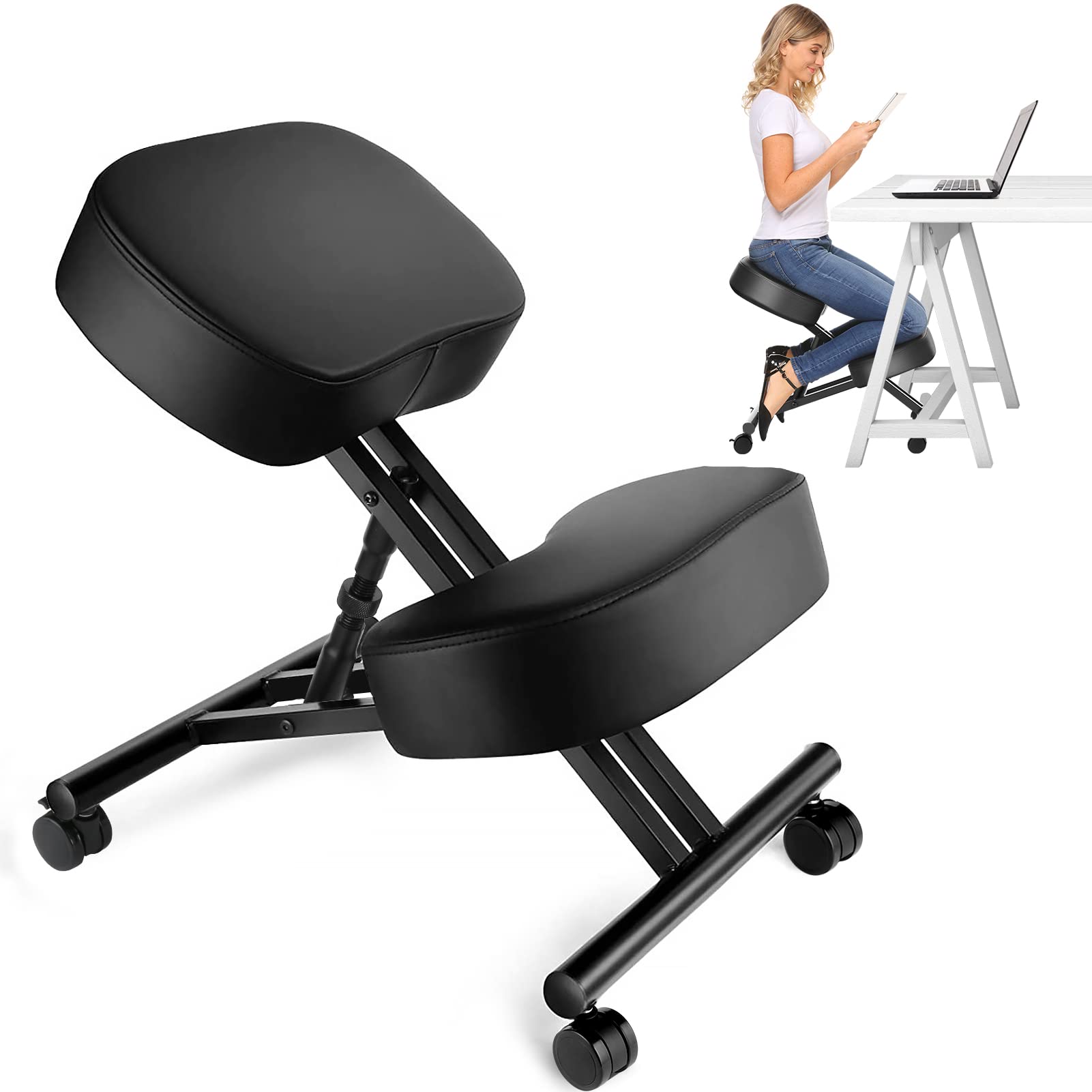 เก้าอี้นั่งคุกเข่าตามหลักสรีรศ - Office Furniture Commercial บทวิจารณ์และราคา