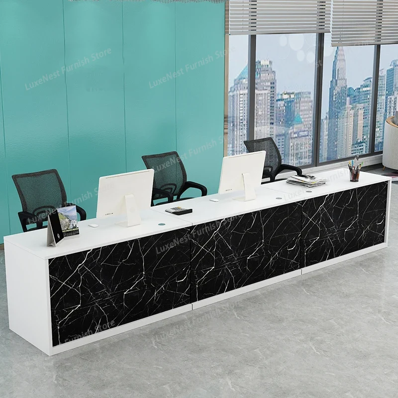 เคาน์เตอร์ต้อนรับสไตล์นอร์ดิก  - Office Furniture Bali บทวิจารณ์และราคา