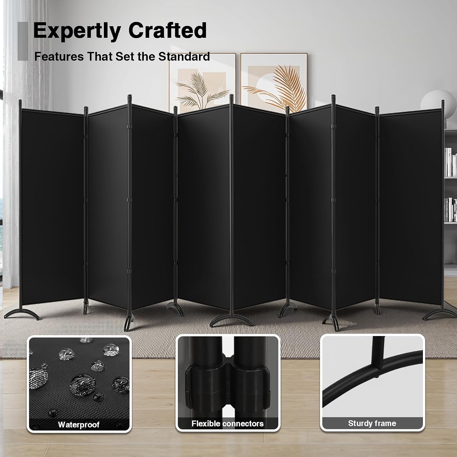 ฉากกั้นห้องแบบพับได้, ฉากกั้นห - Partition Screen Divider บทวิจารณ์และราคา