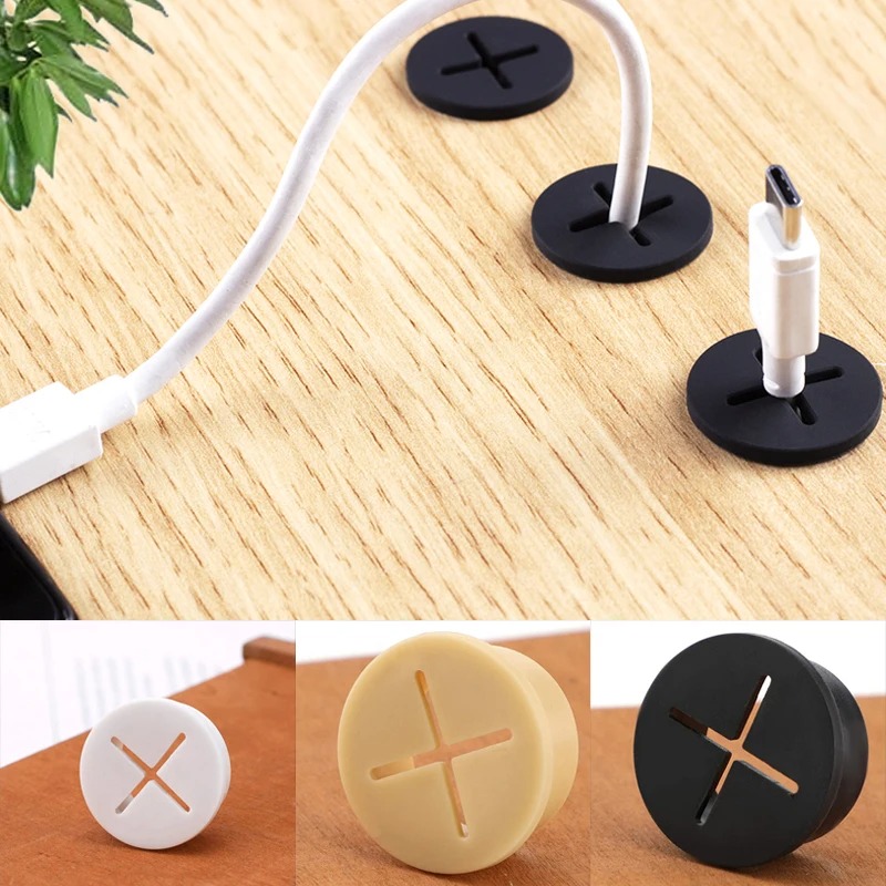 ฝาครอบรูสายไฟแบบยืดหยุ่น 5 ชิ้ - Office Furniture And Desks บทวิจารณ์และราคา