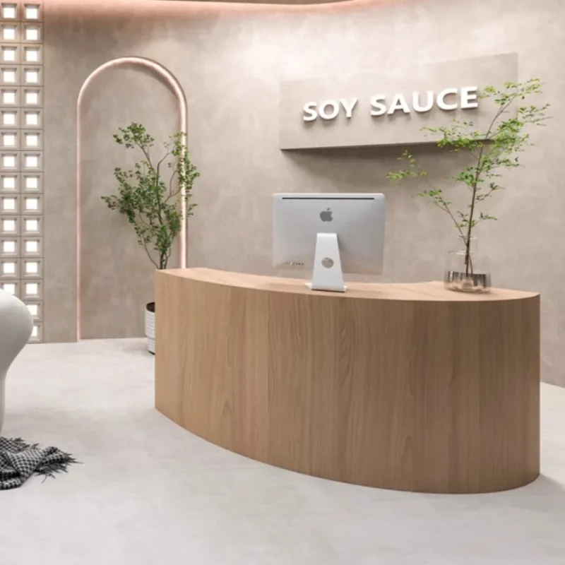 โต๊ะโค้งสำหรับร้านค้า ร้านเสริ - Office Furniture Bali บทวิจารณ์และราคา