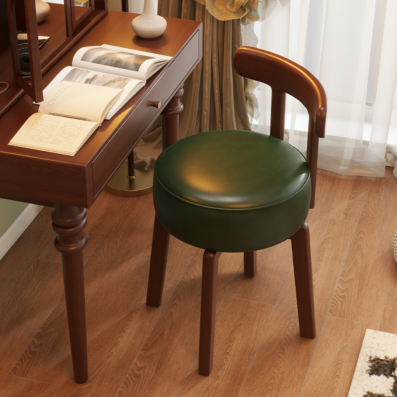 เก้าอี้แต่งตัวไม้เนื้อแข็งแบบห - Office Furniture And Desks บทวิจารณ์และราคา