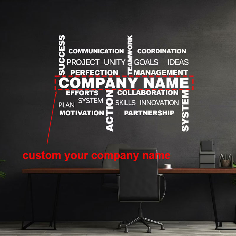 สติ๊กเกอร์ติดผนังชื่อธุรกิจแบบ - Office Furniture Names บทวิจารณ์และราคา