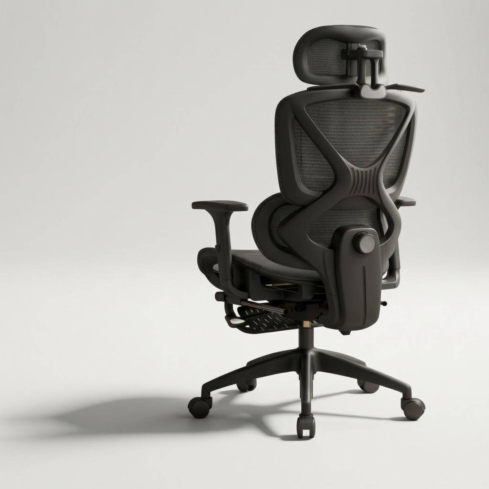 เก้าอี้หมุนพนักพิงสูงพร้อมที่ว - Office Furniture Commercial บทวิจารณ์และราคา