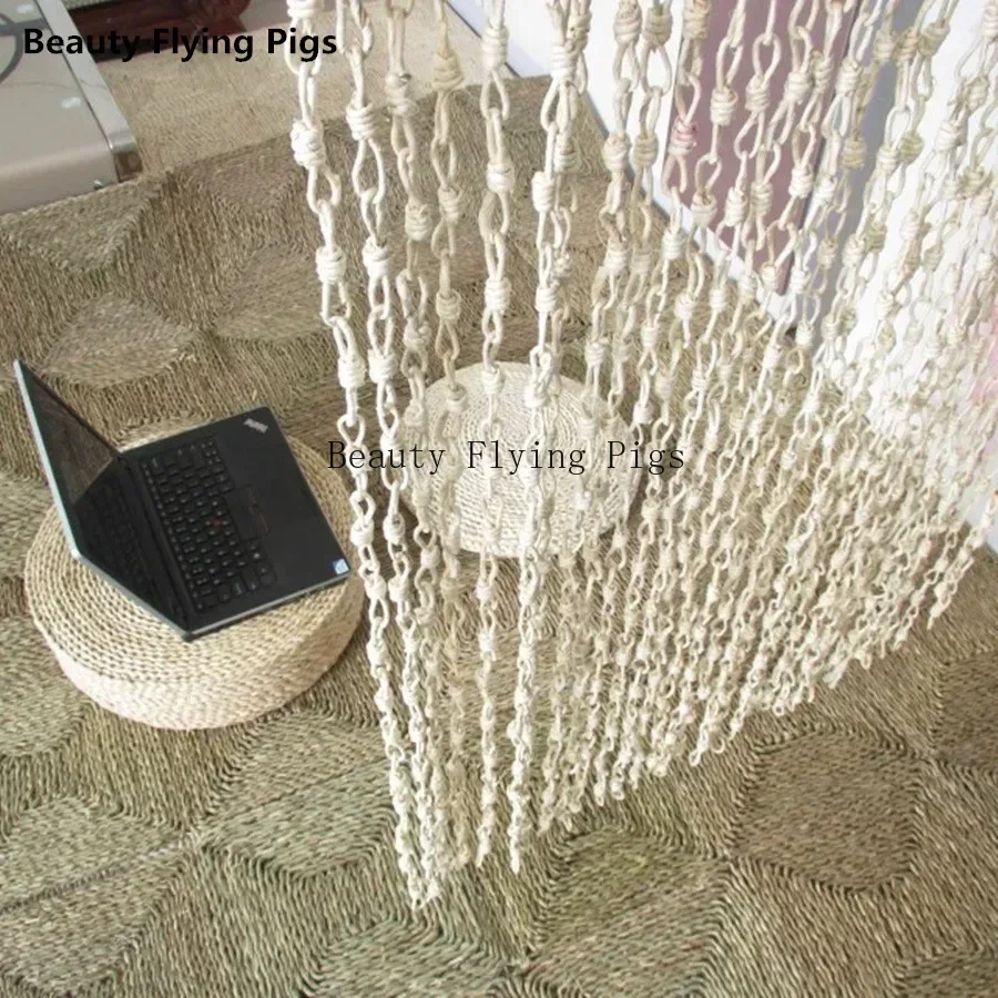ใบข้าวโพดผ้าม่านประตูฟางถักพาร - Partition Screen Divider บทวิจารณ์และราคา
